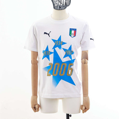 T-SHIRT CELEBRATIVA BIANCA ITALIA PUMA CAMPIONI GERMANIA 2006 by PUMA - Home