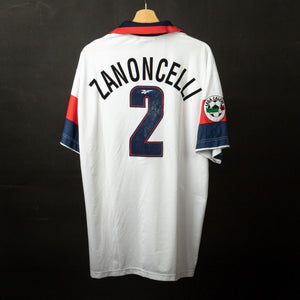 Maglia away Cagliari Reebok Zanoncelli 2 1997/1998 by REEBOK  - Home