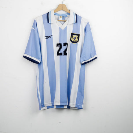 Maglia Home Argentina Reebok Riquelme 22 1999 by REEBOK  - Home (2)