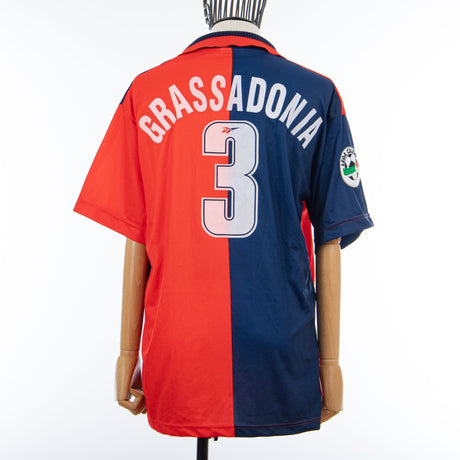 Maglia Home Cagliari Reebok Grassadonia 3 1997/1998 by REEBOK  - Home
