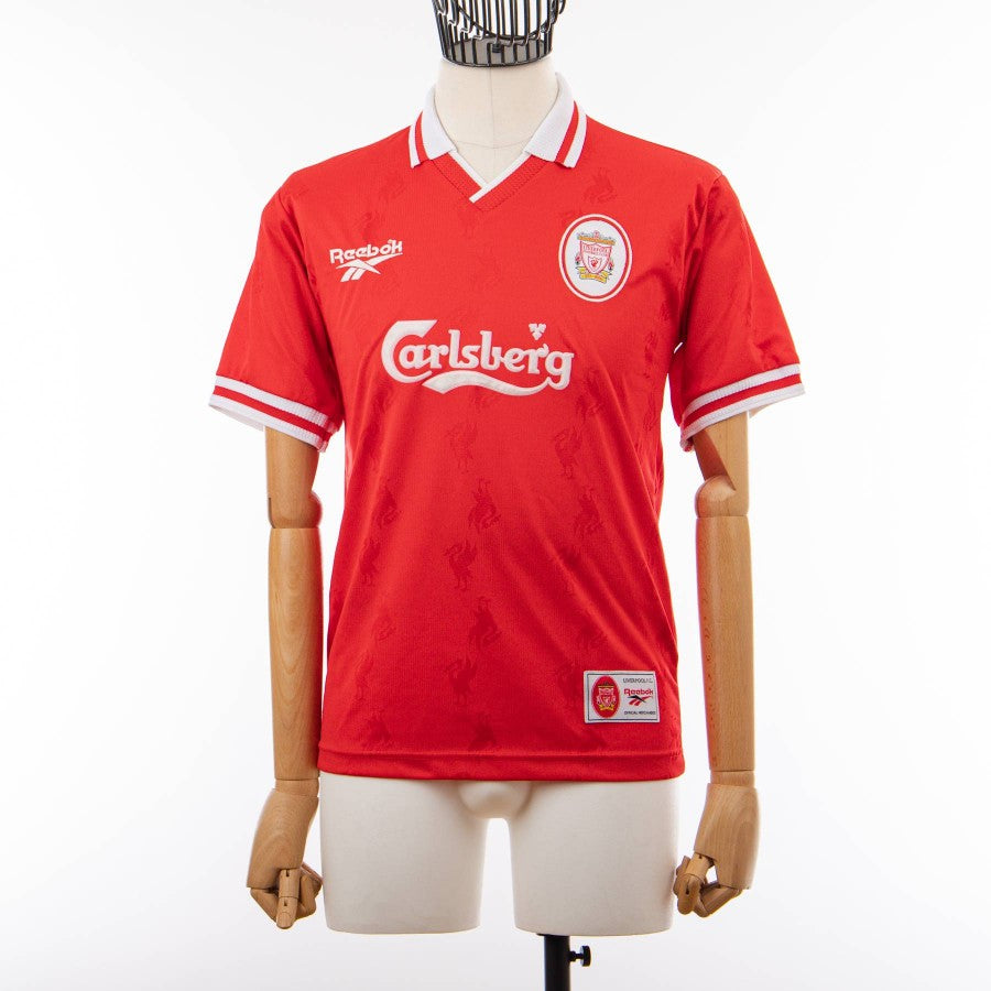 1996/1997 liverpool reebok home jersey owen 10