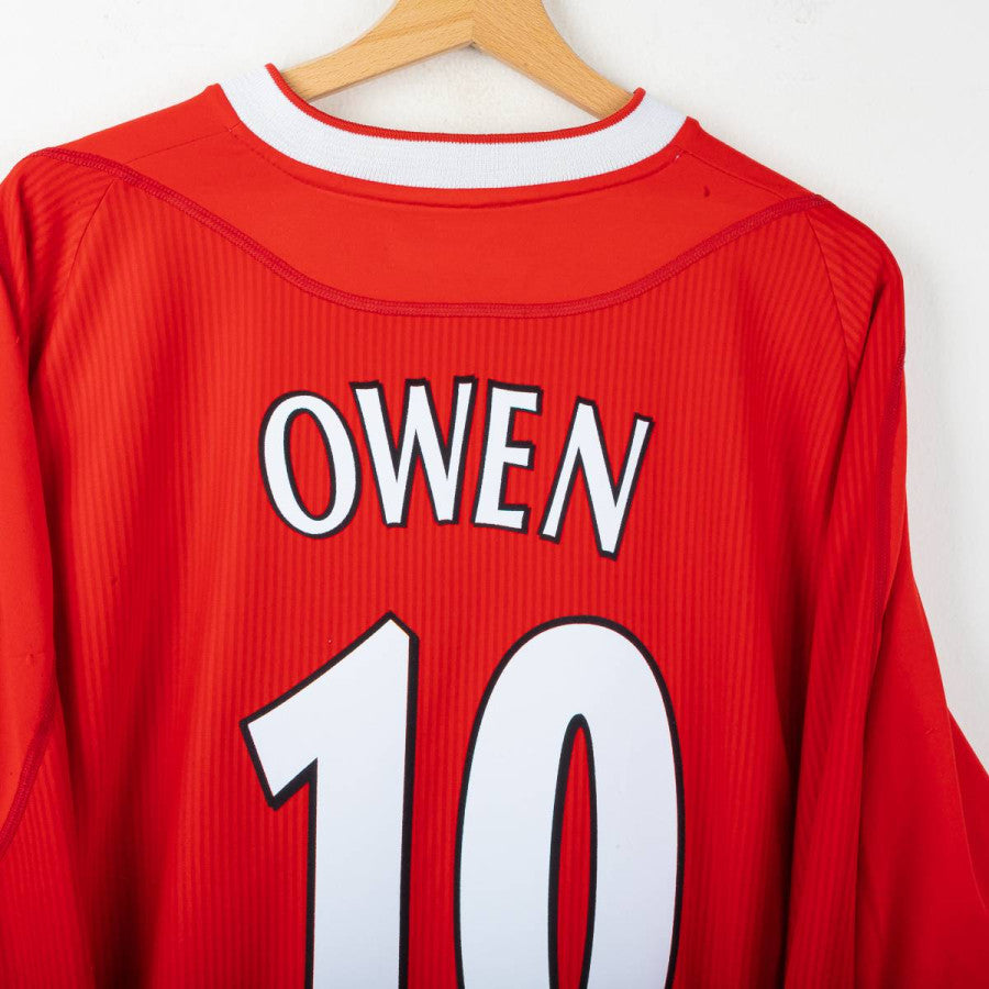 Liverpool Reebok Owen 10 Home Shirt 2002/2003
