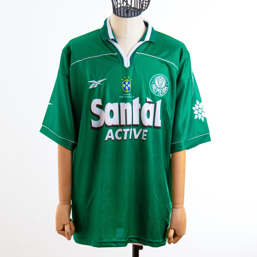 MAGLIA HOME PALMEIRAS N10 1997/1998 by REEBOK  - Home (2)