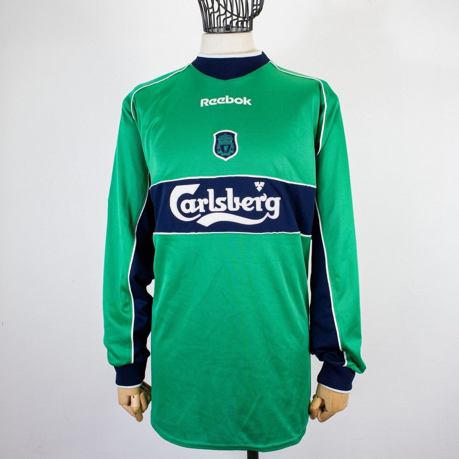 MAGLIA PORTIERE LIVERPOOL DUDEK N 12 2001 2002 by REEBOK  - Home (3)