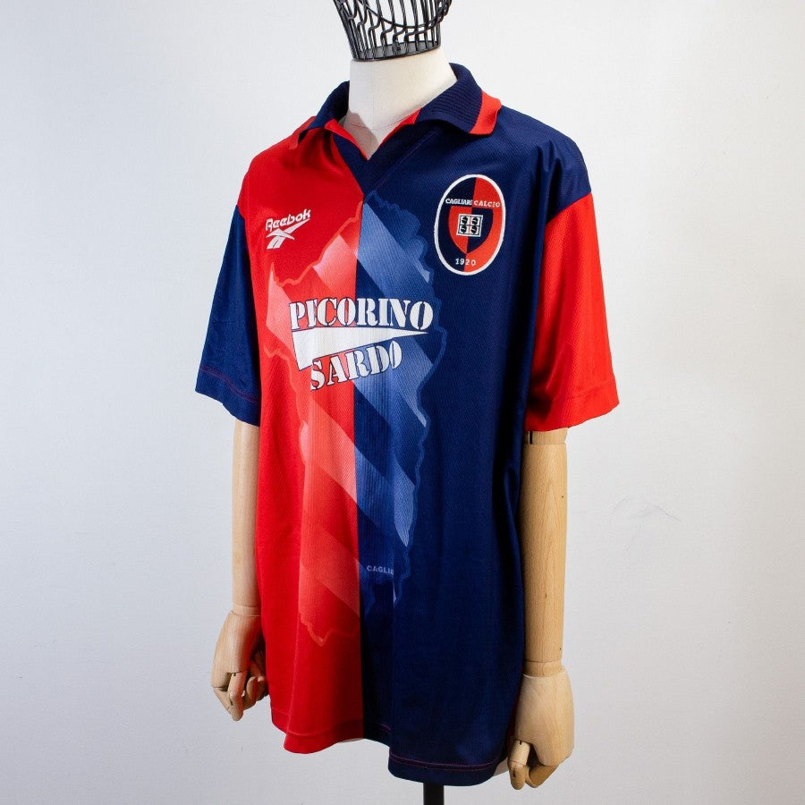 MAGLIA HOME CAGLIARI REEBOOK 1997/1998 11 MUZZI  by REEBOOK - Home (3)