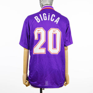 maglia home fiorentina Bigica 20 1996/1997 by REEBOOK - Home