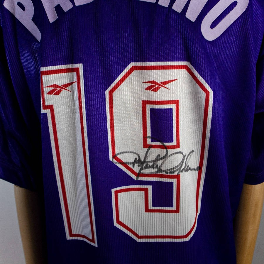 HOME FIORENTINA JERSEY REEBOOK PADALINO 19 1996/1997