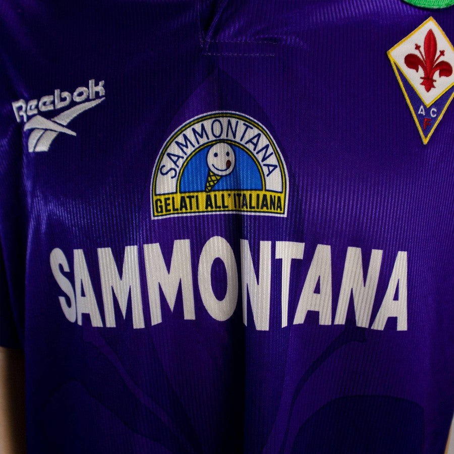 HOME FIORENTINA JERSEY REEBOOK PADALINO 19 1996/1997