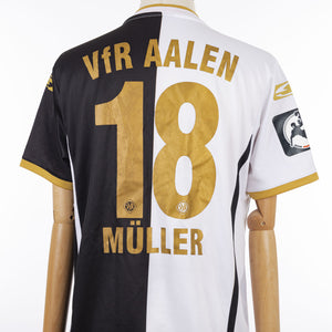 Maglia home VfR Aalen Saller 2015/2016 Muller 18 by SALLER - Home (10)