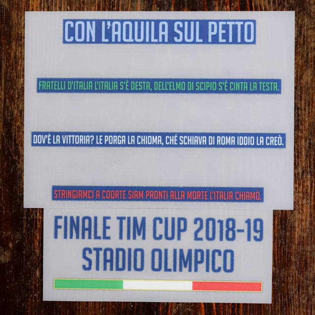 Toppe Finale Tim Cup 2018/19 Stadio Olimpico by Still Screen