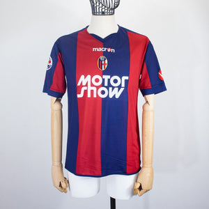MAGLIA HOME BOLOGNA MACRON MOTOR SHOW 2006/2007 MINGAZZINI 8 by UHLSPORT - Serie A (2)