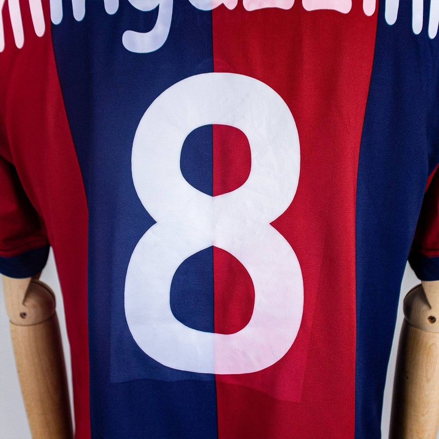 MAGLIA HOME BOLOGNA MACRON MOTOR SHOW 2006/2007 MINGAZZINI 8 by UHLSPORT - Serie A (9)