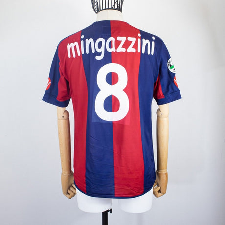 MAGLIA HOME BOLOGNA MACRON MOTOR SHOW 2006/2007 MINGAZZINI 8 by UHLSPORT - Serie A