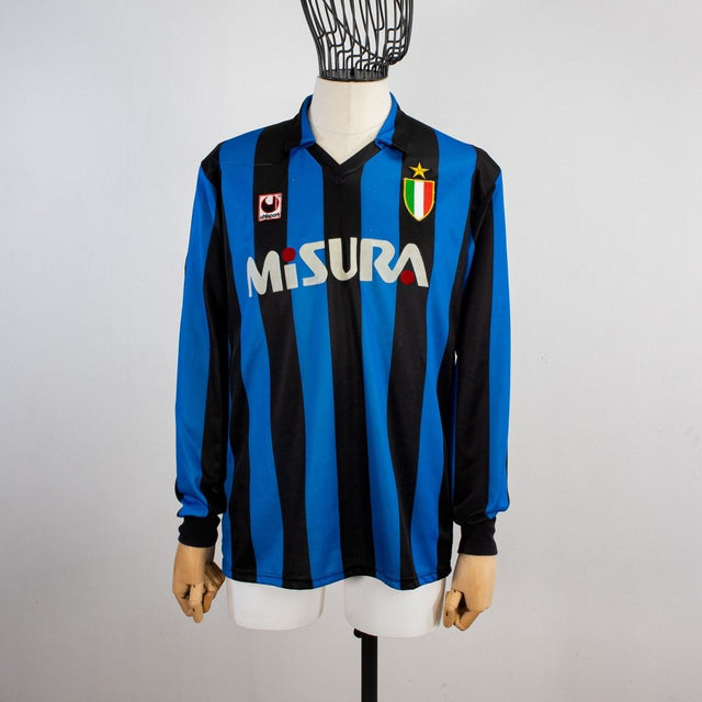 MAGLIA HOME FC INTER ML UHLSPORT 1989/1990 MISURA IN FLOCK PATCH ITALIA by UHLSPORT - Le 7 sorelle