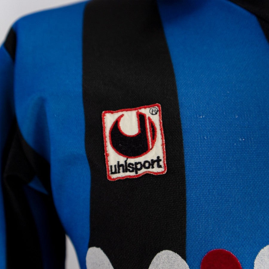 MAGLIA HOME FC INTER ML  UHLSPORT 1990/1991 MISURA LOGO INTER by UHLSPORT - Le 7 sorelle (6)