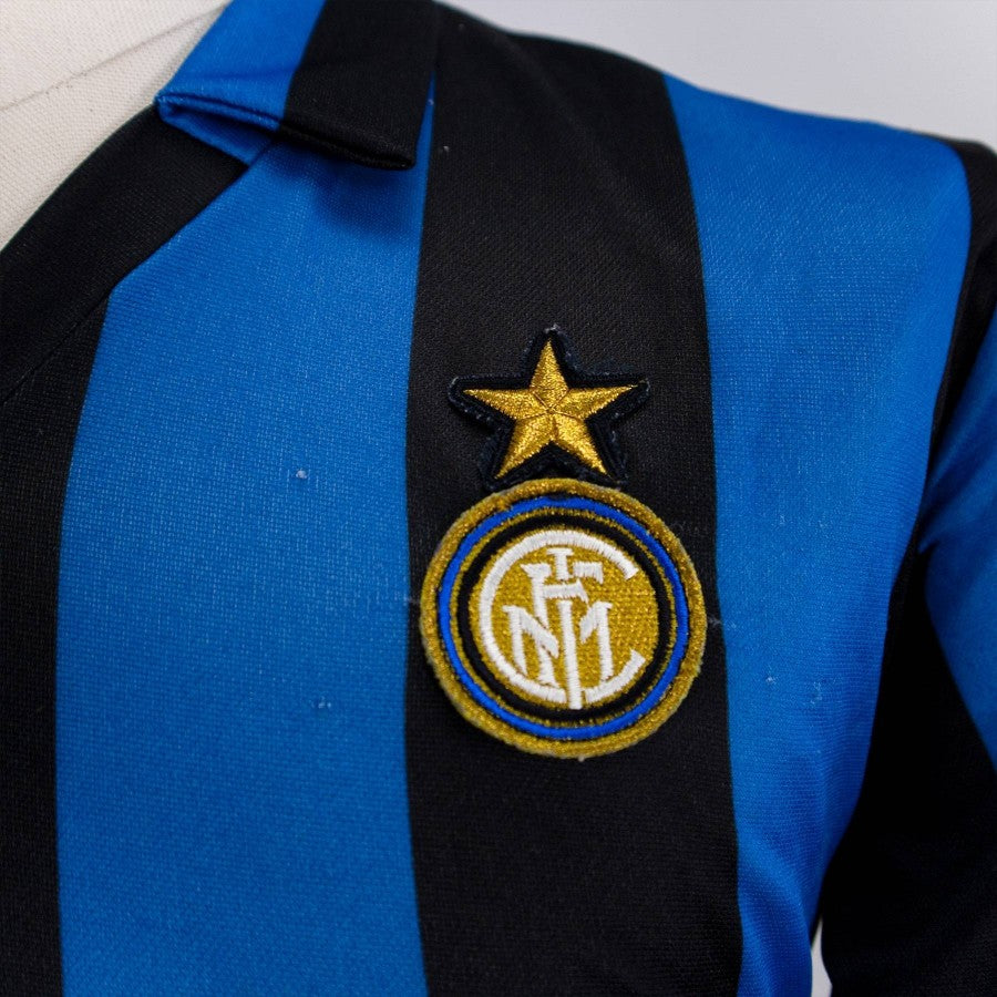 MAGLIA HOME FC INTER ML  UHLSPORT 1990/1991 MISURA LOGO INTER by UHLSPORT - Le 7 sorelle (7)