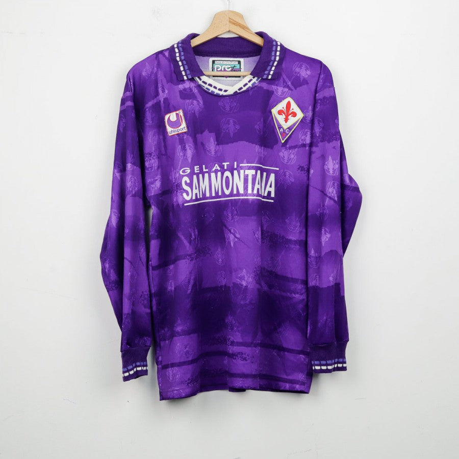 Fiorentina Uhlsport Long Sleeve Home Jersey 1994/1995