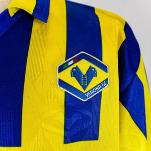 MAGLIA HOME HELLAS VERONA UHLSPORT 1992/1993 by UHLSPORT - Serie A (4)