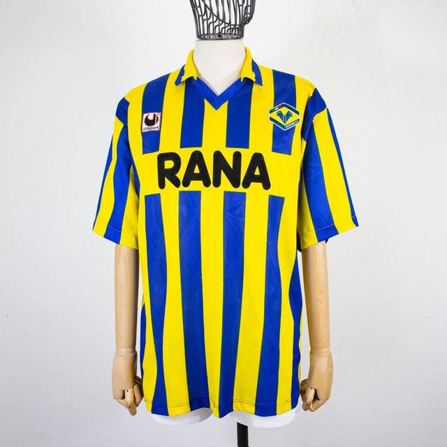 MAGLIA HOME HELLAS VERONA UHLSPORT 1992/1993 by UHLSPORT - Serie A