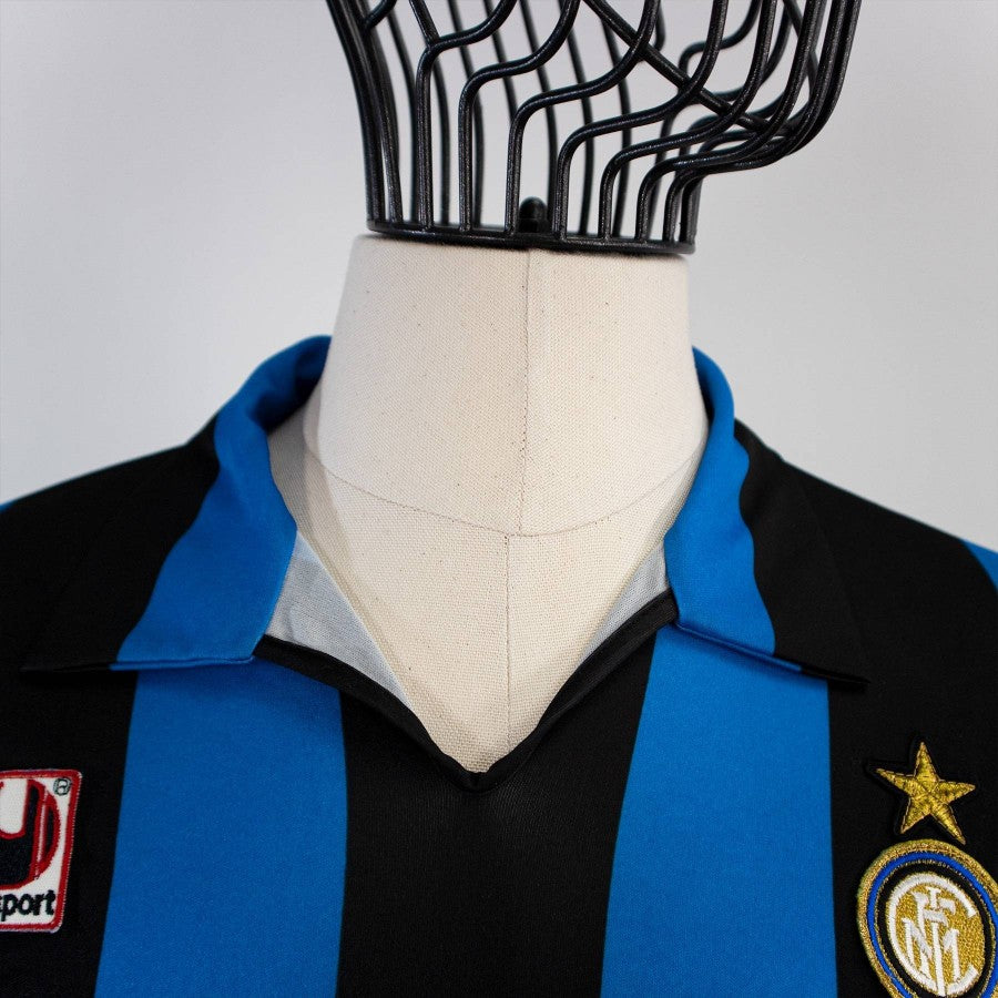 MAGLIA HOME INTER UHLSPORT 1990/1991 ML by UHLSPORT - Le 7 sorelle (8)