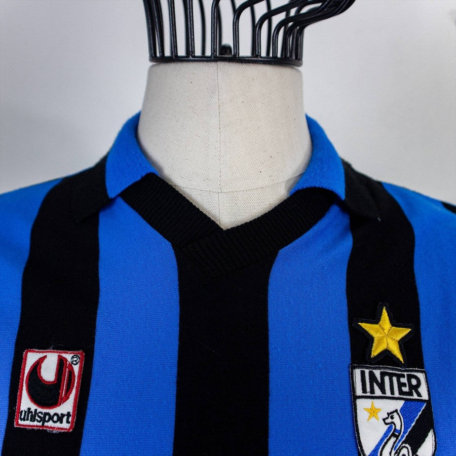 MAGLIA HOME  INTER UHLSPORT ML 1988/1989   by UHLSPORT - Le 7 sorelle (7)
