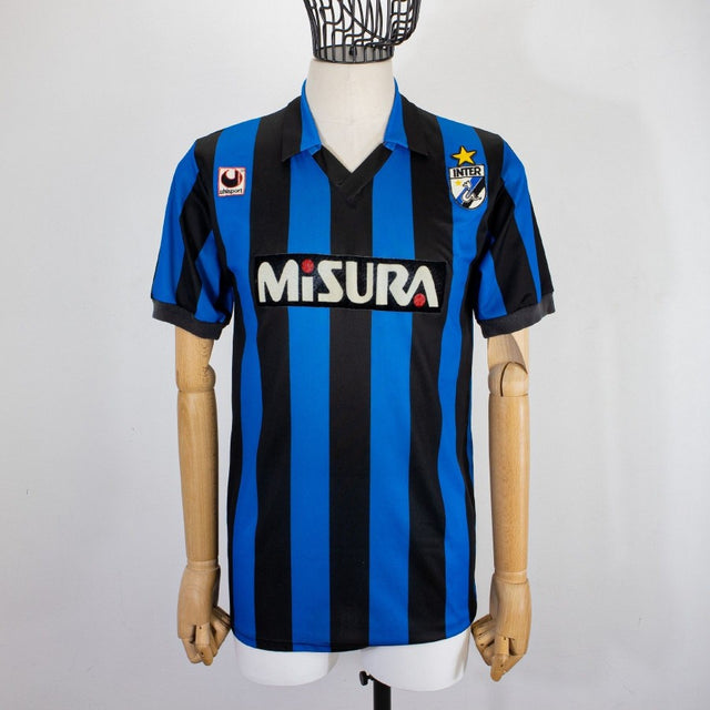MAGLIA HOME INTER UHLSPORT N4 1988/1989 by UHLSPORT - Home
