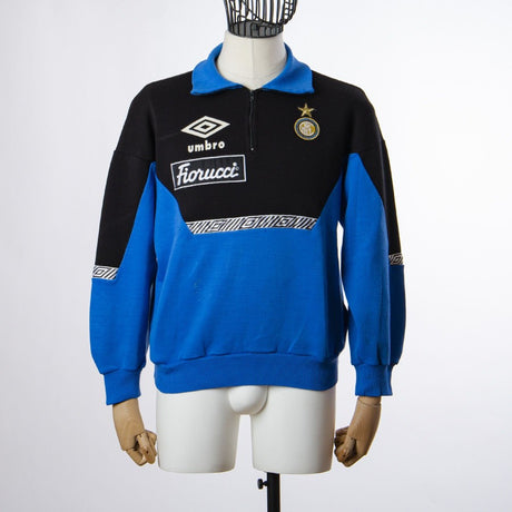 felpa mezza zip inter umbro 1991/1992  by UMBRO - Home