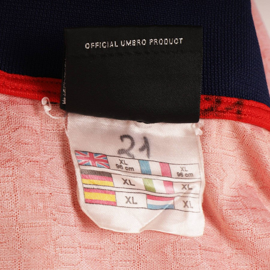 MAGLIA ALLENAMENTO BOLOGNA UMBRO GRANAROLO 2000/2001 by UMBRO - Home (7)