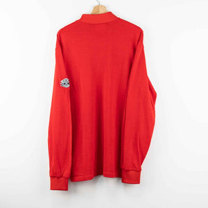 Maglia Allenamento rossa Napoli Umbro 1991/1992 by UMBRO - Home (2)