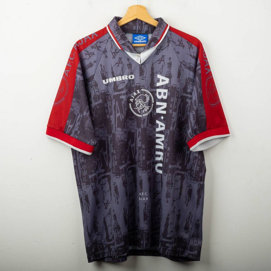 1996/1997 Ajax Away Shirt Kluivert 9 Umbro