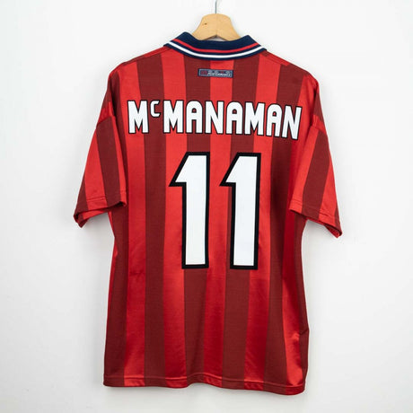 Maglia Away Inghilterra Mc Manaman 11 1998 by UMBRO - Home