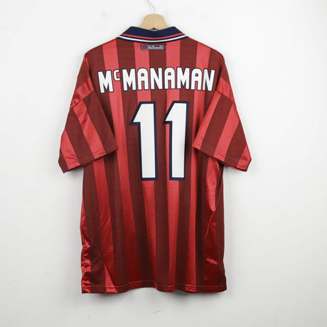 Maglia Away Inghilterra Mc Manaman 11 1998 by UMBRO - Home