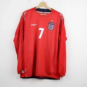 Maglia away Inghilterra Umbro Beckham 7 2004 by UMBRO - Home (2)