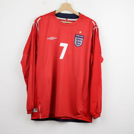 Maglia away Inghilterra Umbro Beckham 7 2004 by UMBRO - Home (2)