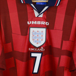 maglia Away Inghilterra Umbro Beckham n7 1998 by UMBRO - Home (8)