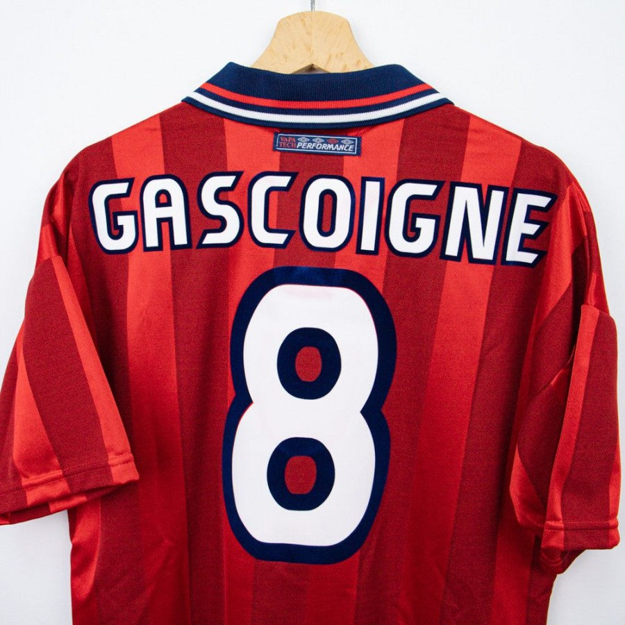 Maglia Away Inghilterra Umbro Gascoigne 8 1998 by UMBRO - Home (4)