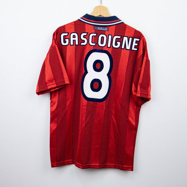Maglia Away Inghilterra Umbro Gascoigne 8 1998 by UMBRO - Home
