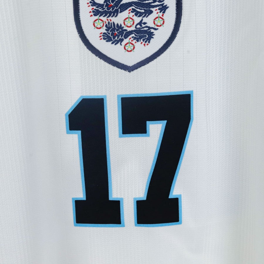England Home Shirt Umbro McManaman 17 1996