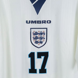 maglia Away Inghilterra Umbro McManaman 17 1996 by UMBRO - Home (11)