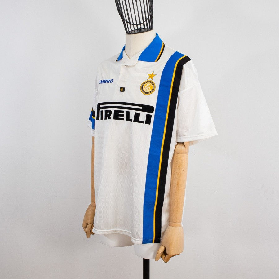 MAGLIA AWAY INTER 1997/1998 RONALDO 10 MC TG L by UMBRO - Home (2)