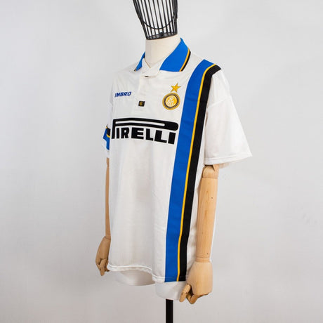 MAGLIA AWAY INTER 1997/1998 RONALDO 10 MC TG L by UMBRO - Home (2)
