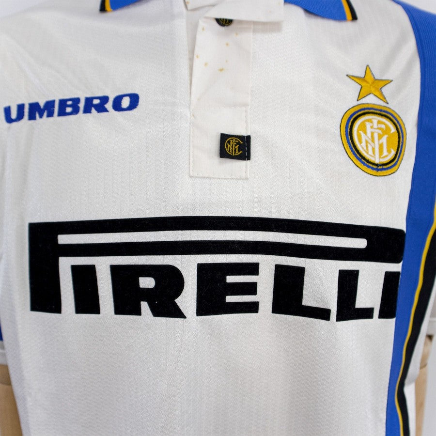 MAGLIA AWAY INTER 1997/1998 RONALDO 10 MC TG L by UMBRO - Home (8)