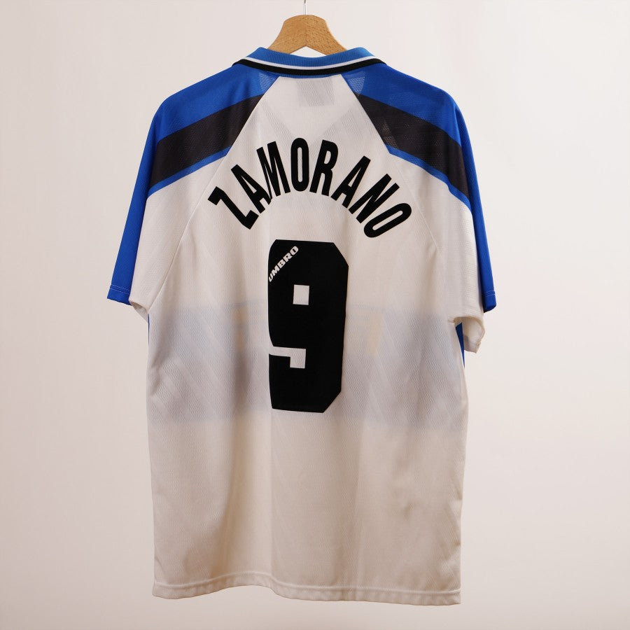 Inter Umbro away shirt 1996/1997 Zamorano 9
