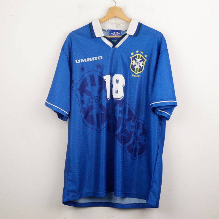 Maglia Away Umbro Brasile Ronaldinho 18 1996 by UMBRO - Home (2)