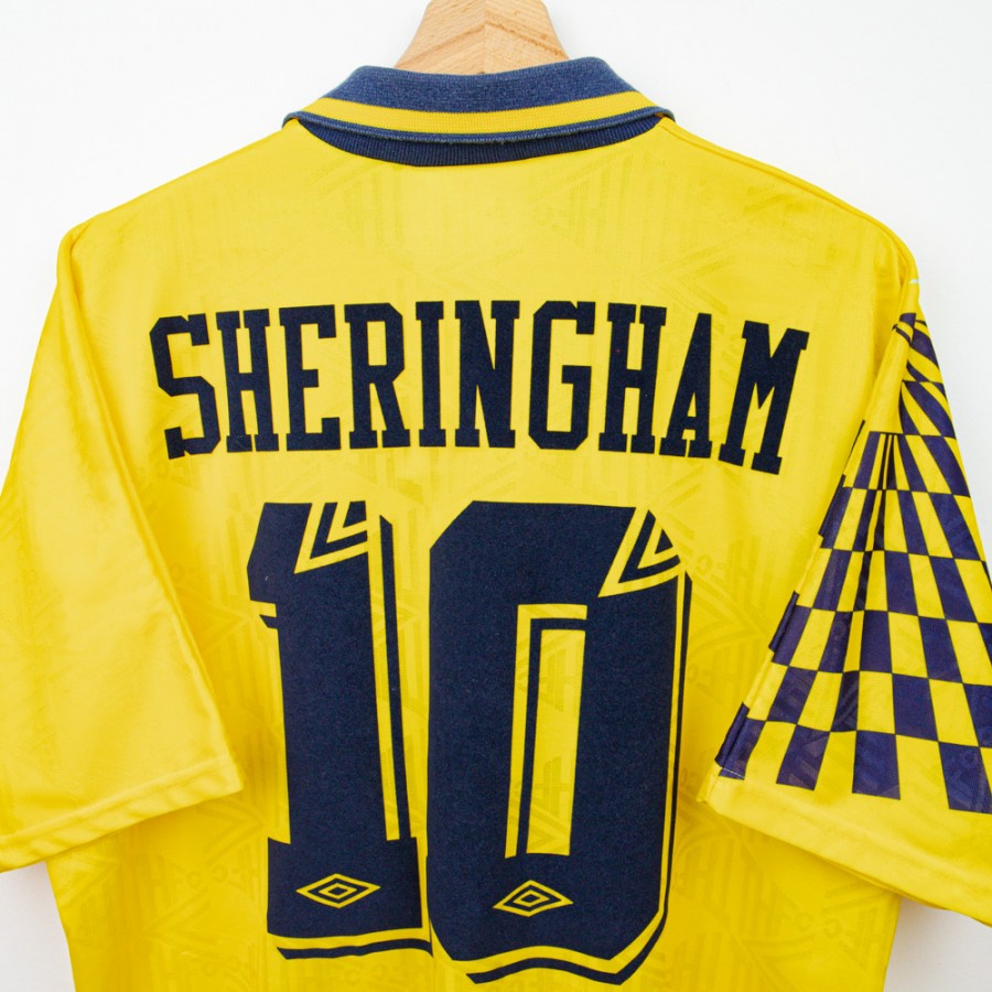 Maglia Away Umbro Tottenham Sheringham 10 1992/1993 by UMBRO - Fuoriclasse (4)