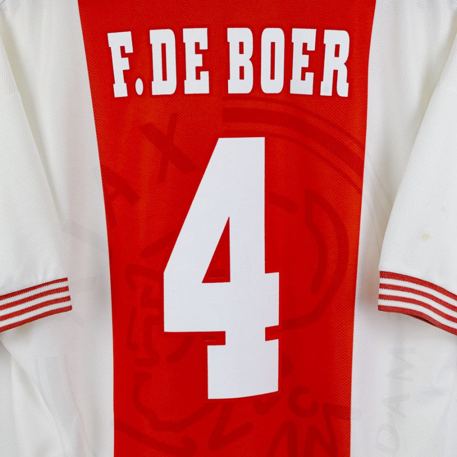 Ajax Umbro Home Shirt F. De Boer 4 1995/1996