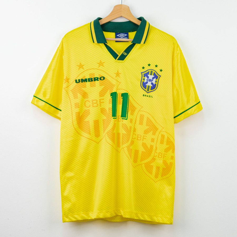 maglia home brasile umbro romario 11 1995/1996 by UMBRO - Home (2)