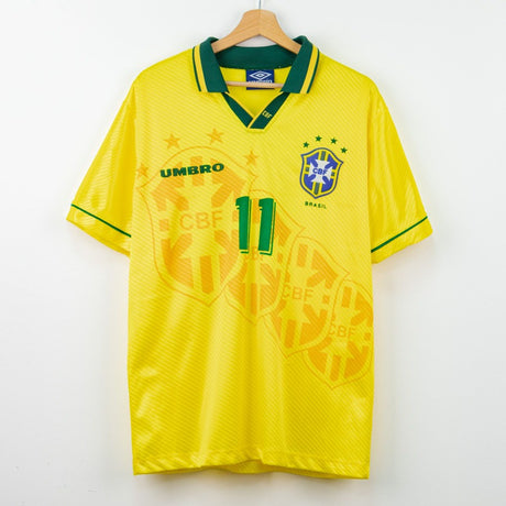 maglia home brasile umbro romario 11 1995/1996 by UMBRO - Home (2)