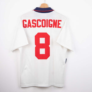MAGLIA HOME INGHILTERRA UMBRO 1994/1995 8 GASCOIGNE by UMBRO - Altre Leghe