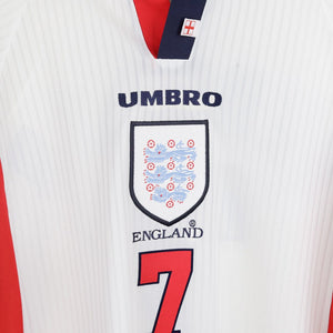 Maglia Home Inghilterra Umbro Beckham 7 1998 by UMBRO - Home (11)